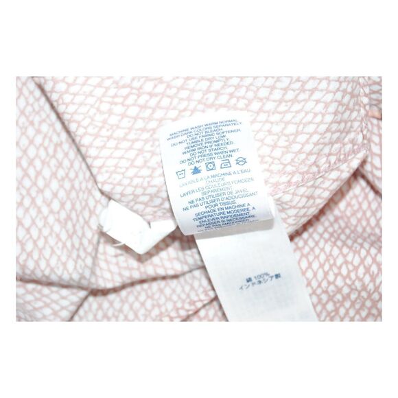 LANDS END  Women's Size 22W Button Up Long Sleeve Beige - Picture 4 of 4